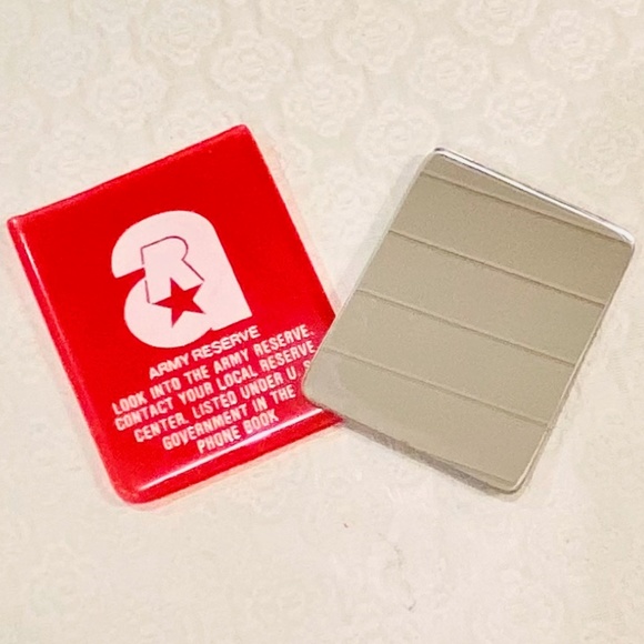 U.S. Army Other Bundle Onlyvintage 97s Army Reserve Mirror In Vinyl